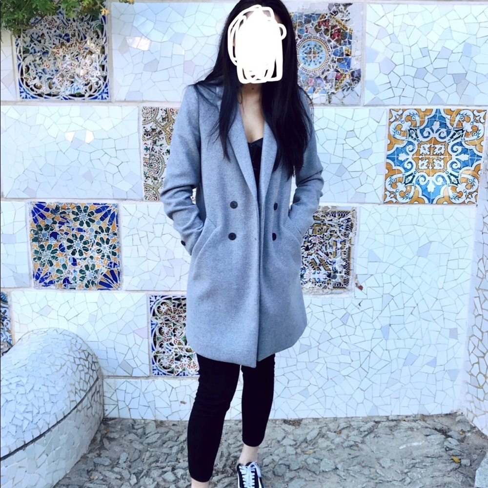 ZARA peacoat